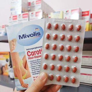 VIÊN UỐNG CHỐNG NẮNG CAROTIN - MIVOLIS 60 viên giá sỉ