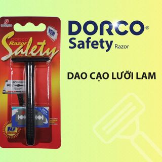 Dao cạo râu lưỡi lam cao cấp DORCO Safety Razor + 10 lưỡi lam thay thế giá sỉ