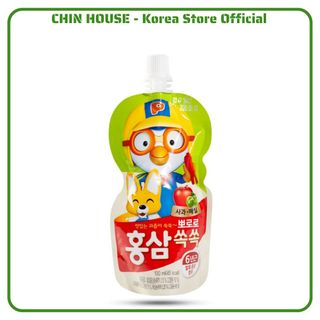 Nước uống hồng sâm Pororo trẻ em 100ML