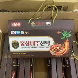 Nước Hồng Sâm Táo Đỏ Red Ginseng Jujube Liquid Hàn Quốc