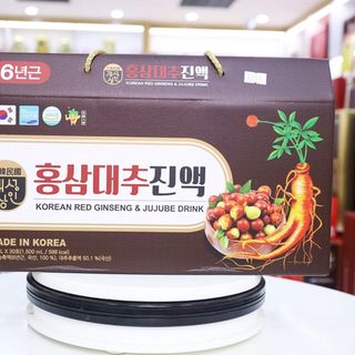 Nước Hồng Sâm Táo Đỏ Red Ginseng Jujube Liquid Hàn Quốc giá sỉ