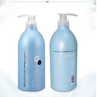 Dầu gội salon link màu xanh