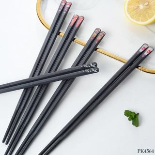 Set 5 đôi đũa ăn Kinbata sợi thủy tinh kháng khuẩn chịu nhiệt cao 260 độ C Nội địa Nhật Bản - Kokubo