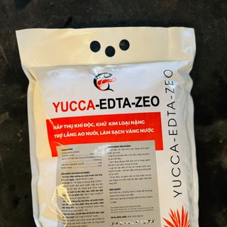 Yucca-edta-zeo sản phẩm khử khí độc, khử kim loại nặng, trợ lắng và làm sạch váng nước ao nuôi giá sỉ