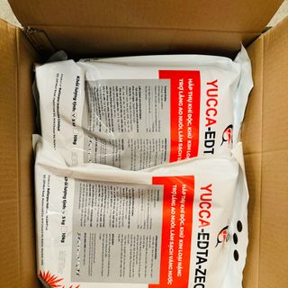 Yucca-edta-zeo sản phẩm khử khí độc, khử kim loại nặng, trợ lắng và làm sạch váng nước ao nuôi