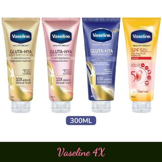 Sữa Dưỡng Thể Nâng Tone Va seline 4X Gluta-Hya Body Tone Up UV Lotion 300ml