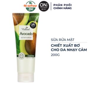 ONTHE BODY THE NATURAL AVOCADO MILD CLEANSING FOAM
