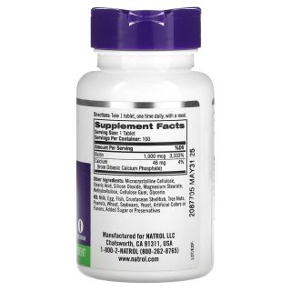 Viên Uống Mọc Tóc Natrol Biotin 10000 Mcg Hộp 100 Viên Của Mỹ - Mẫu mới