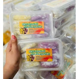 Khoai mỡ mix khoai lang hộp 500g (giao tphcm)