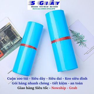 [Màu Đen–Siêu dày-Đủ size] Túi gói hàng niêm phong tự dính - túi đóng hàng chuyển phát nhanh có sẵn keo dính – 5 GIÂY
