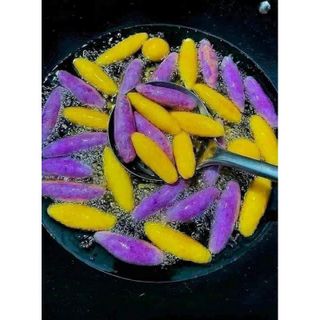 Khoai mỡ mix khoai lang hộp 500g (giao tphcm)