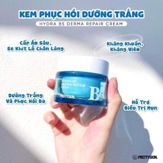 Kem dưỡng phục hồi PrettySkin Hydra B5 Derma Repair Cream