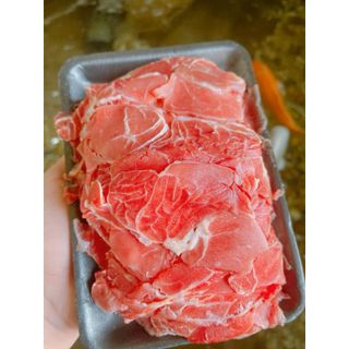 Bắp bò hoa cắt lát khay 500g (giao tphcm)