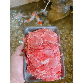 Bắp bò hoa cắt lát khay 500g (giao tphcm)