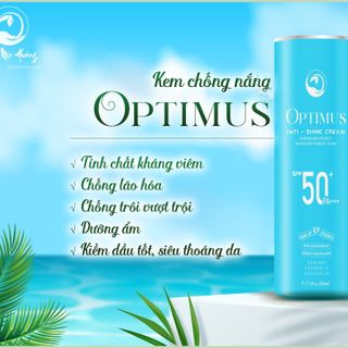 Kem Chống Nắng Thanh Mộc Hương Optimus Nâng Tone, Kiềm Dầu