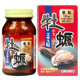 Viên nén Orihiro New Oyster Extract tăng cường sinh lý cho nam giới (120 viên)