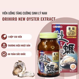 Viên nén Orihiro New Oyster Extract tăng cường sinh lý cho nam giới (120 viên)