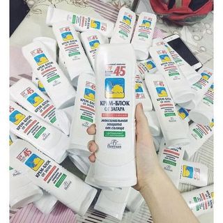 Kem chống nắng Floresan Spf 45 màu trắng 125ml