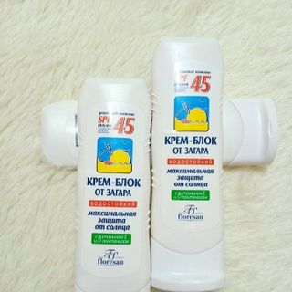 Kem chống nắng Floresan Spf 45 màu trắng 125ml