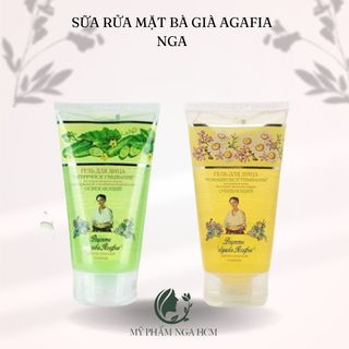 Sữa rửa mặt tẩy da chết bà già Agafia 150ml của Nga giá sỉ