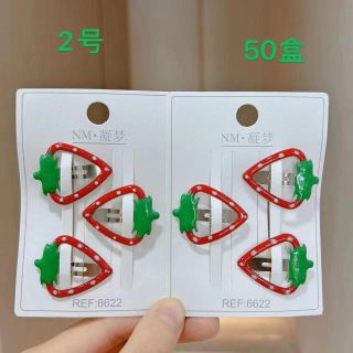 Kẹp mái hình vuông quả thơm nơ hót