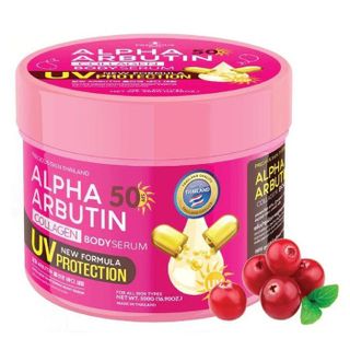 Kem Kích Trắng AlphaArbutin Collagen Body Serum SPF50 500g