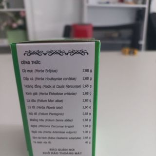 Hoàn Tiêu Viêm Hổ trợ điều trị trĩ và viêm da, mụn nhọt. Làm mát bằng nhiều loại rau sấy khô nén thành Viên. Của Viện Y Dược Dân Tộc TP.HCM