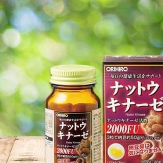 Thực phẩm bảo vệ sức khỏe Orihiro Nattokinase capsules