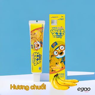 Kem đánh răng Pororo cho bé vị chuối