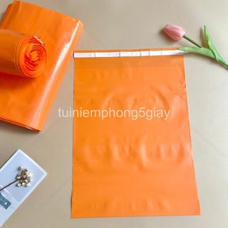 [1Kg–Màu cam-Đủ size] Túi gói hàng niêm phong tự dính - túi đóng hàng chuyển phát nhanh có sẵn keo dính – 5 GIÂY giá sỉ