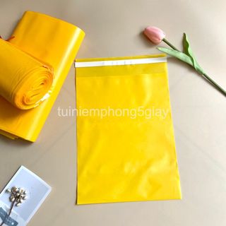 [1Kg–Màu vàng-Đủ size] Túi gói hàng niêm phong tự dính - túi đóng hàng chuyển phát nhanh có sẵn keo dính – 5 GIÂY giá sỉ