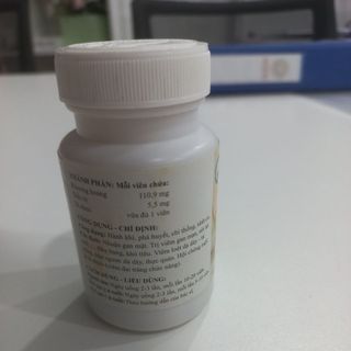 Viên dạ dày gan mật Đởm Kim Bệnh Viện YHCT TP.HCM Nghệ và Trần bì