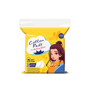 [ SỈ ] Bông tẩy trang cao cấp Care4u 3 lớp 233 miếng