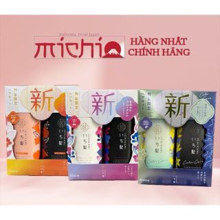 Bộ gội xả Ichikami xanh đen_6, cam đen , đen trắng