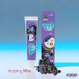 Kem đánh răng Pororo cho bé vị nho