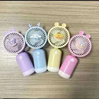 2403-QU025- QUẠT CẦM TAY TAI THÚ JL8823S (THÙNG 168)