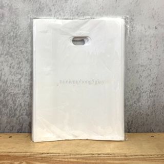 [1kg túi hột xoài PE – màu trắng sứ – đủ size] Chất liệu nhựa PE bóng mịn – dẽo dai – Giá xưởng – 5 Giây giá sỉ