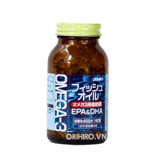 Thực phẩm bảo vệ sức khỏe Orihiro Fish Oil