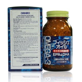 Thực phẩm bảo vệ sức khỏe Orihiro Fish Oil giá sỉ