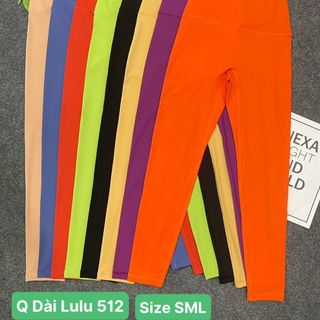 Kho về quần LuLu 512 thun lạnh lô mới  15 màu size SML, quần thể thao nữ quảng châu giá sỉ
