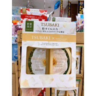 Bộ Gội Xả Tsubaki Premium Volume & Repair 490ml (6 set/thùng)