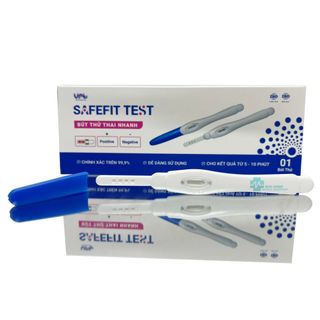 Bút thử thai Safefit phát hiện thai sớm độ chính xác trên 99% (Hộp 1 bút)