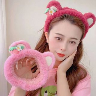 Băng đô rửa mặt tai thỏ tai mèo dể thương tiện dụng phong cách hàn quốc