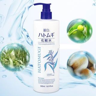 Nước hoa hồng Hatomugi Sạch sâu và dưỡng ẩm cho da Nội địa Nhật 10000ml