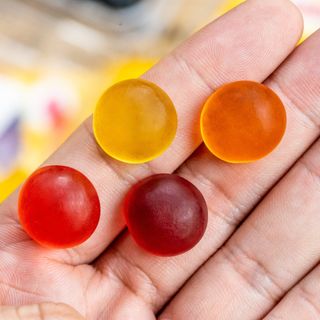 Kẹo dẻo trái cây Yoyo Thái Lan 432g( 24 gói- 2 dây) vị Nho/Dâu/Cam/Chanh An Gia Sweets Snacks