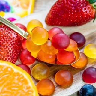 Kẹo dẻo trái cây Yoyo Thái Lan 432g( 24 gói- 2 dây) vị Nho/Dâu/Cam/Chanh An Gia Sweets Snacks