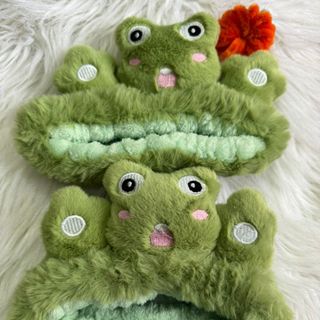 Băng đô rửa mặt tai thỏ tai mèo dể thương tiện dụng phong cách hàn quốc