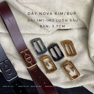 Dây nova 1 lớp da bò kim/búp xưởng sản xuất