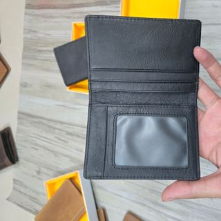 Ví thẻ da bò thật