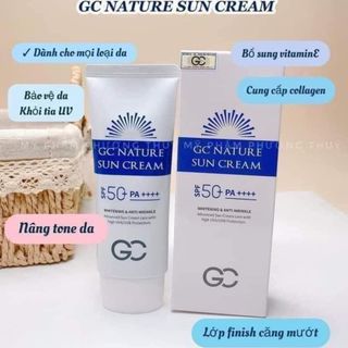 Kem chống nắng GC Nature Hàn Quốc 60ml